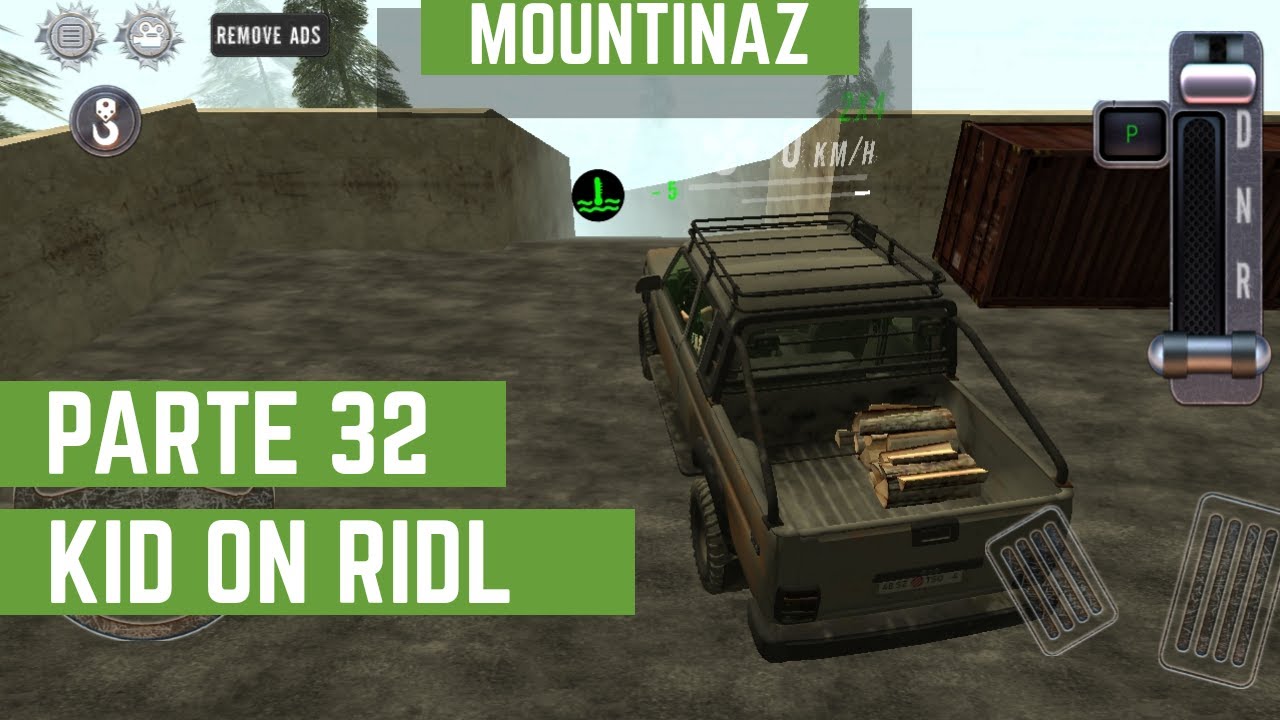 Truck Simulator Offroad 4 - MOUNTINAZ Gameplay Parte 32 KID ON RIDL [REDMI 7 - Legendado PT-BR]