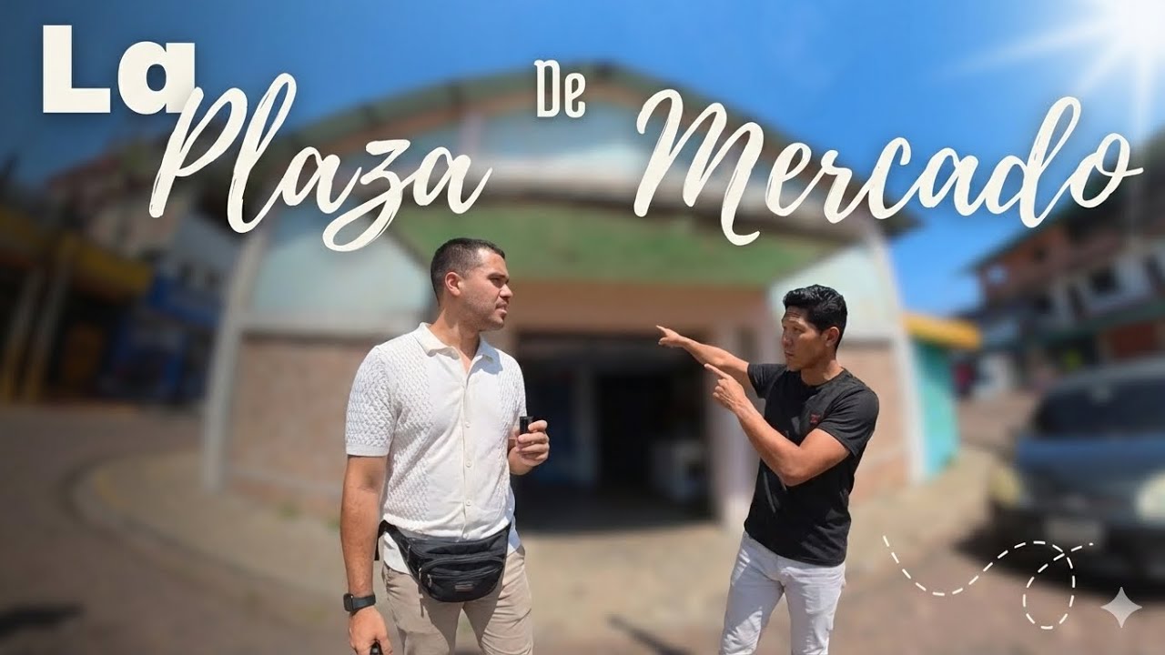 La plaza de mercado antigua de Puerto Ayacucho 