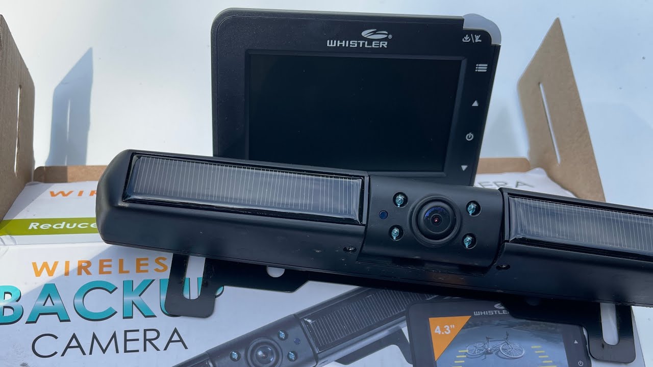 Revolutionize Your Backing Up Experience with Whistler Solar Backup Camera - A Comprehensive Review