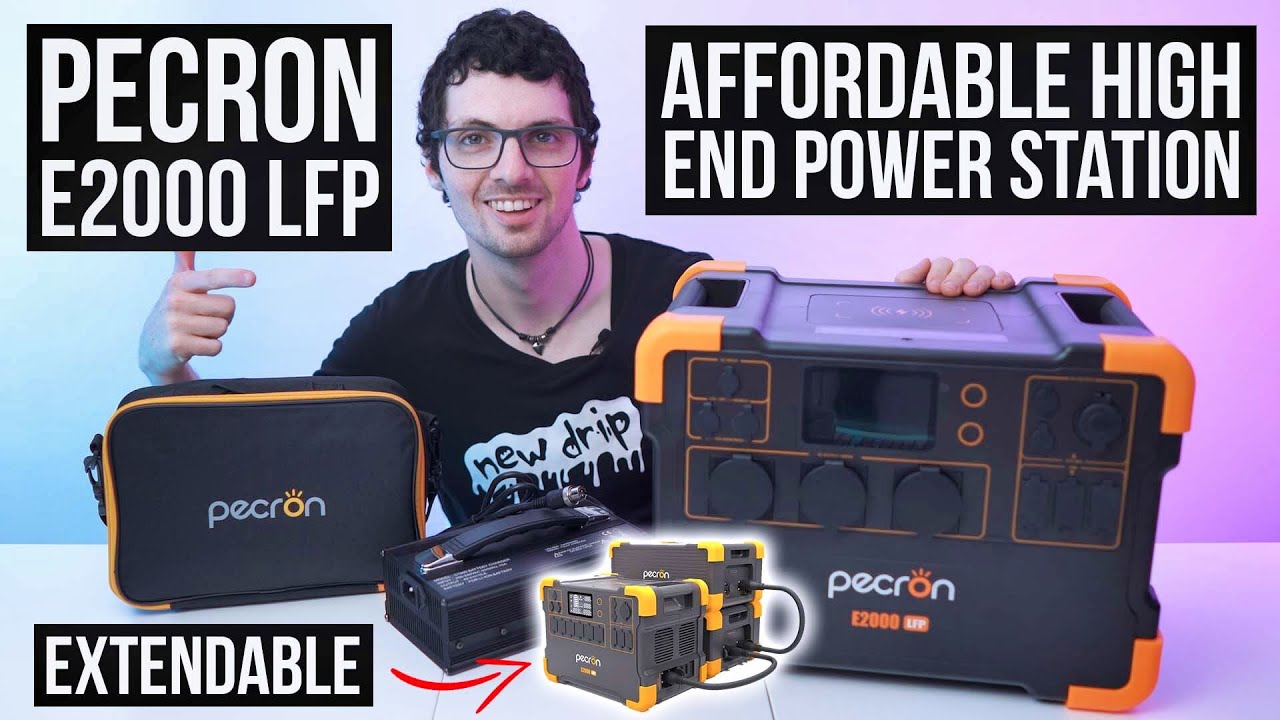 Affordable HIGH END Power Station - Pecron E2000 LFP Review & Test