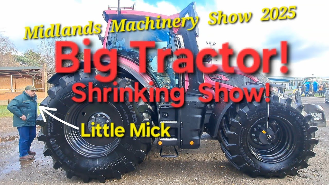 Midlands Machinery Show 2025 Сельское хозяйство, машины, тракторы.