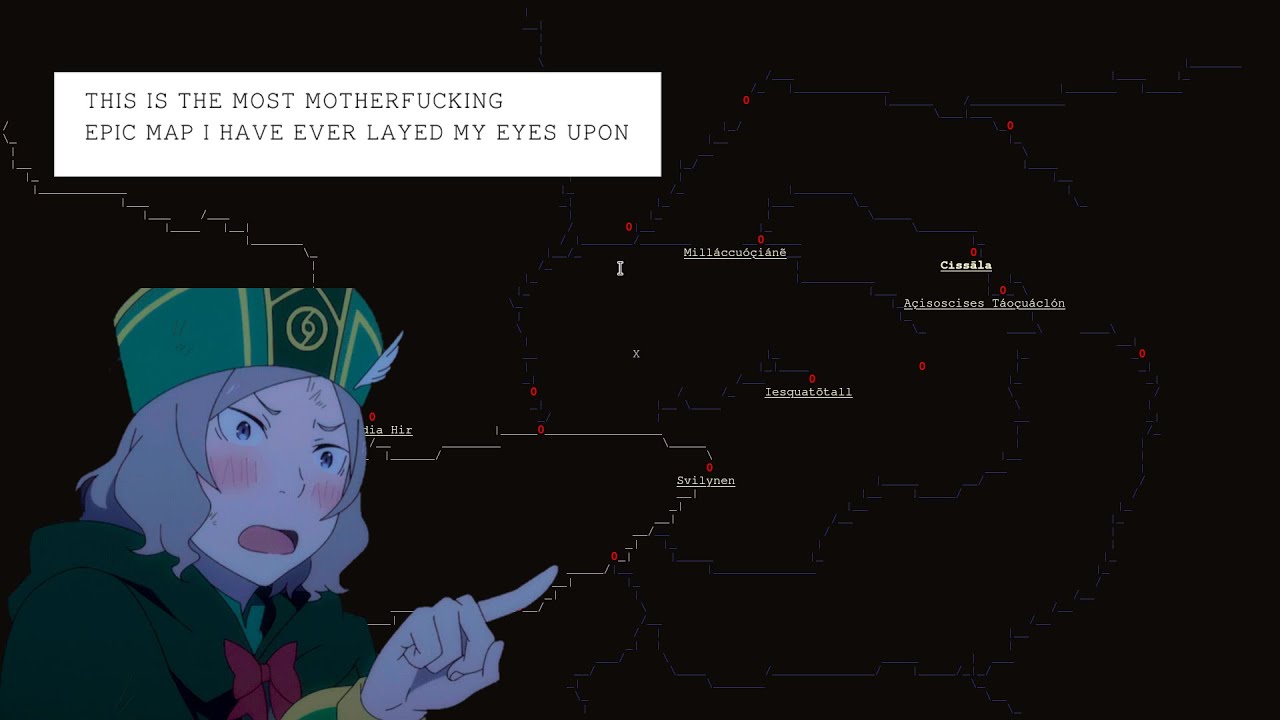 EPIC ascii map renderer (English subtitles)