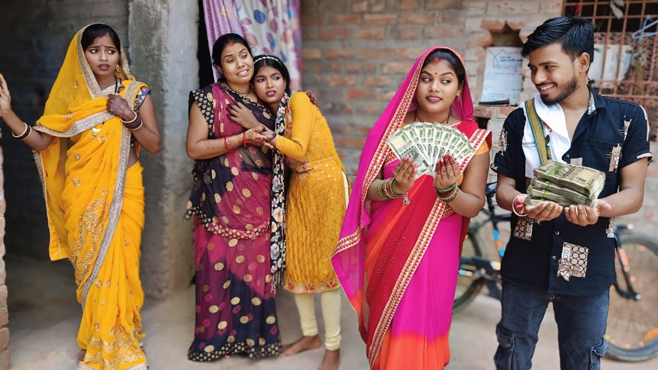 लालची बेटी दमाद||Lalchi Beti Damad||DN Bhojpuri Comedy Video||New Short Movie Video