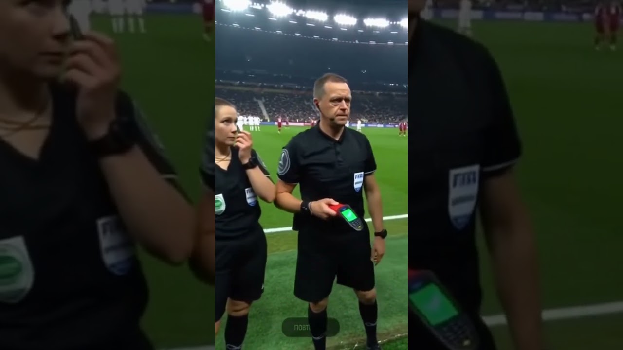 Игрок ОПЛАТИЛ офсайд КАРТОЙ 😂💳⚽ Судья подтвердил! 🎥🔥 #футбол #funnyfootball #viral #sports