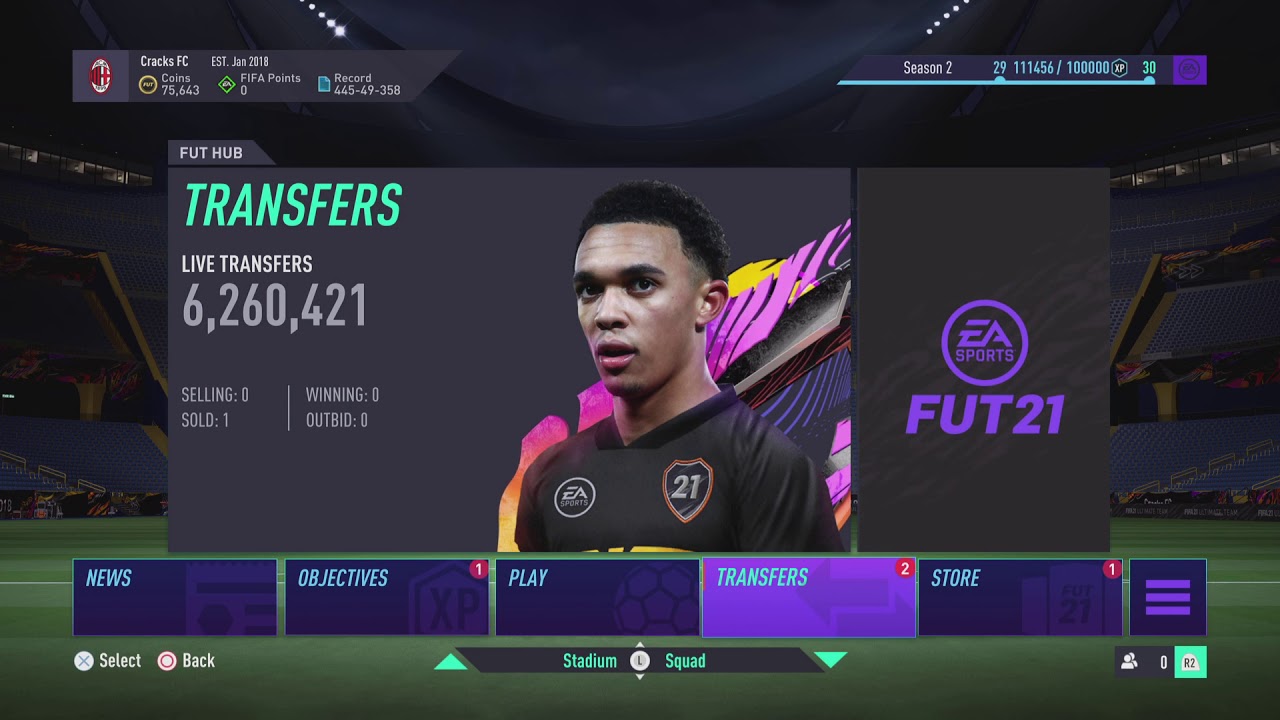 FIFA 21 FUT FREEZE PARTY BAG