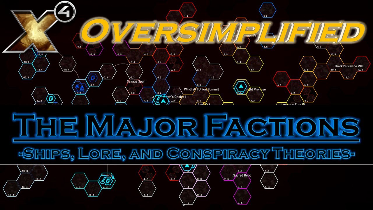 X4 Oversimplified: Minor Guide to the Major Factions