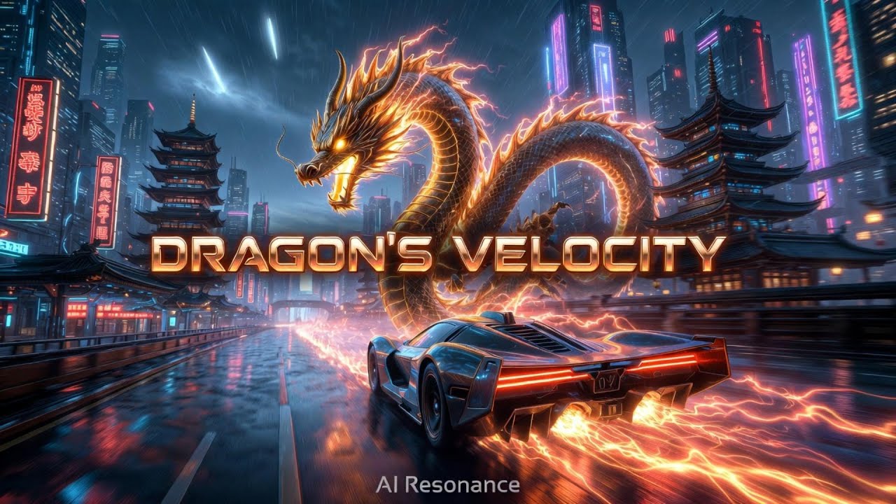 🐲 DRAGON'S VELOCITY (龍行極速) | GAI Style Hard C-Trap | Best Night Driving Phonk & Bass 2026 🚗💨