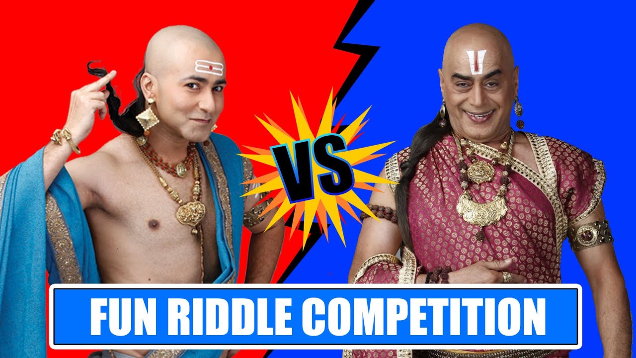 Fun riddle competition between Tenali Rama and Tathacharya