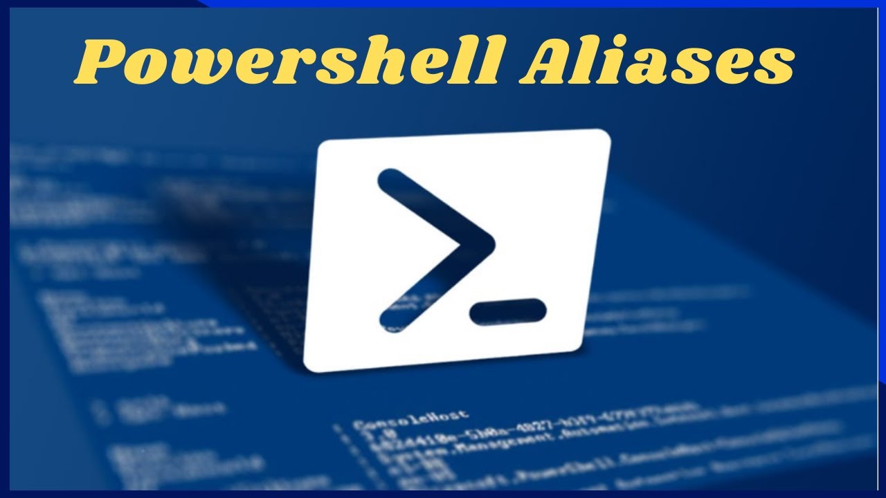 Setting up aliases in Powershell