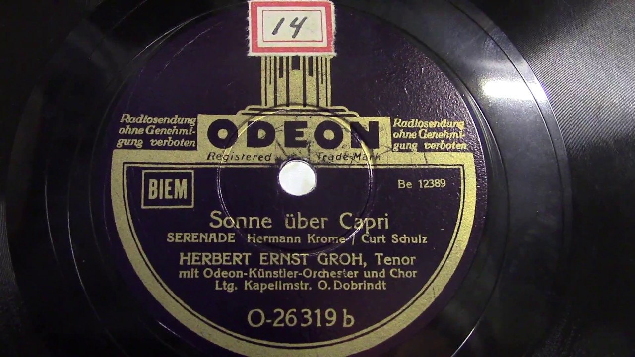 Herbert Ernst Groh: Sonne uber Capri. (1939).