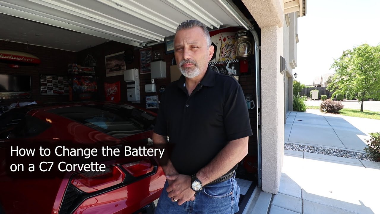 How to Change the Battery in a C7 Corvette
