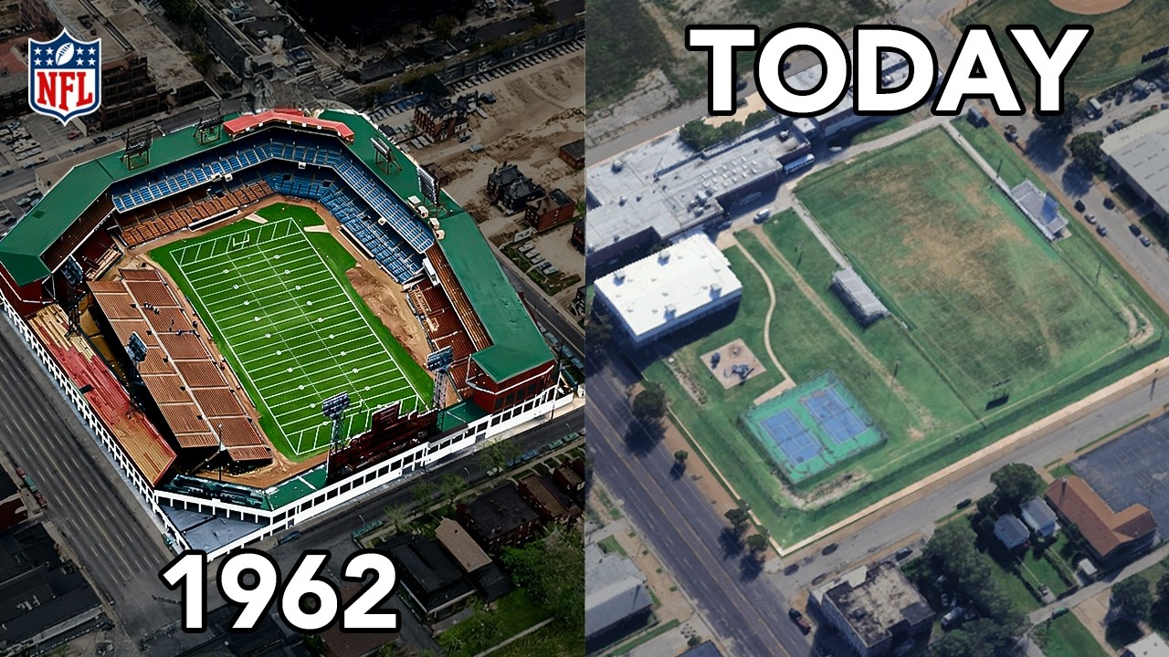 What Happened to Every NFL Stadium...Ever?