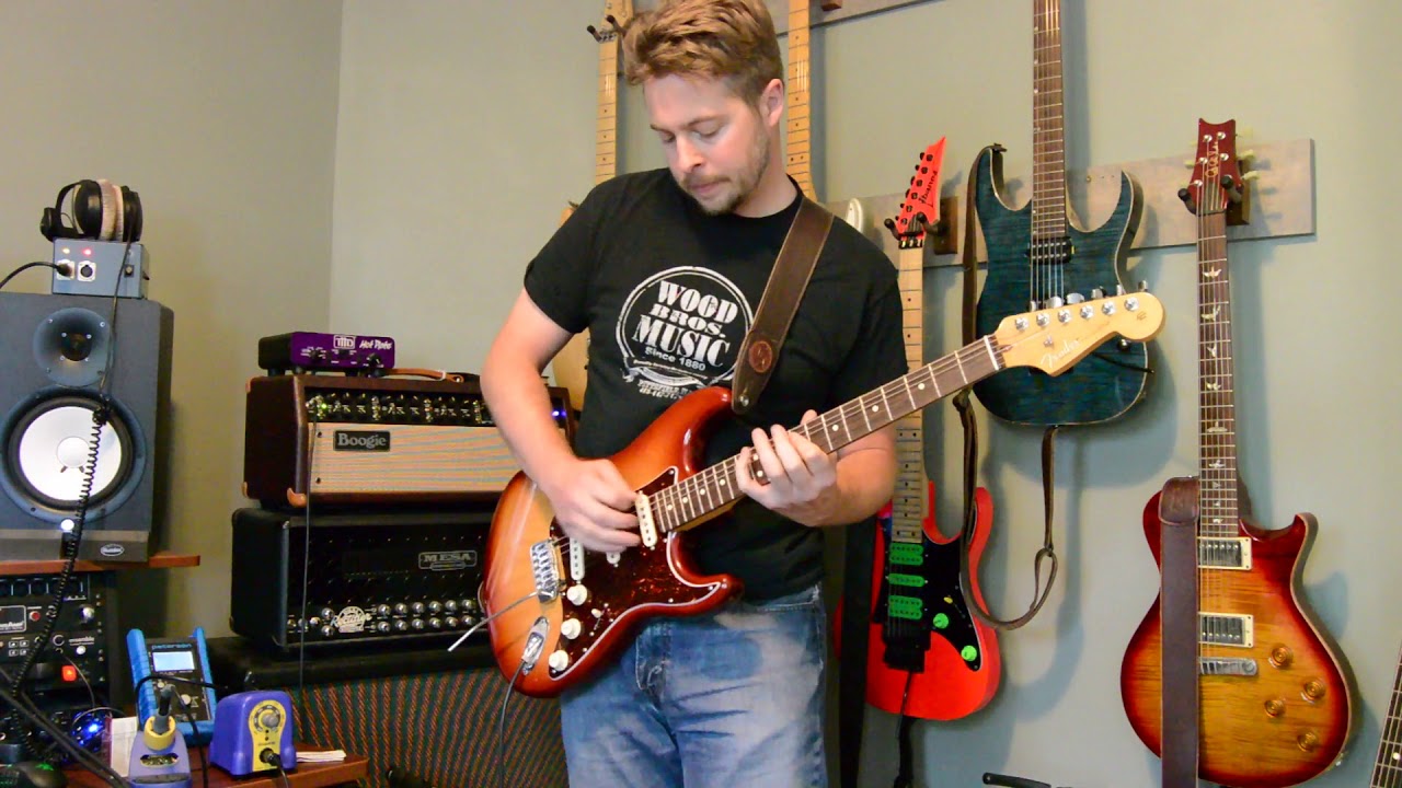 Singlecoil Comparison: Fender Eric Johnson set vs Suhr V60 set (ash/rosewood Strat - clean and lead)