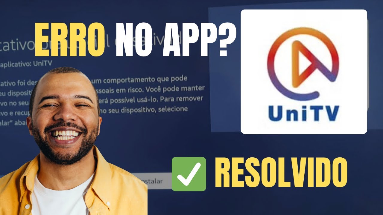 🔴UniTV bloqueado- “Aplicativo prejudicial”? Corrija agora ✅