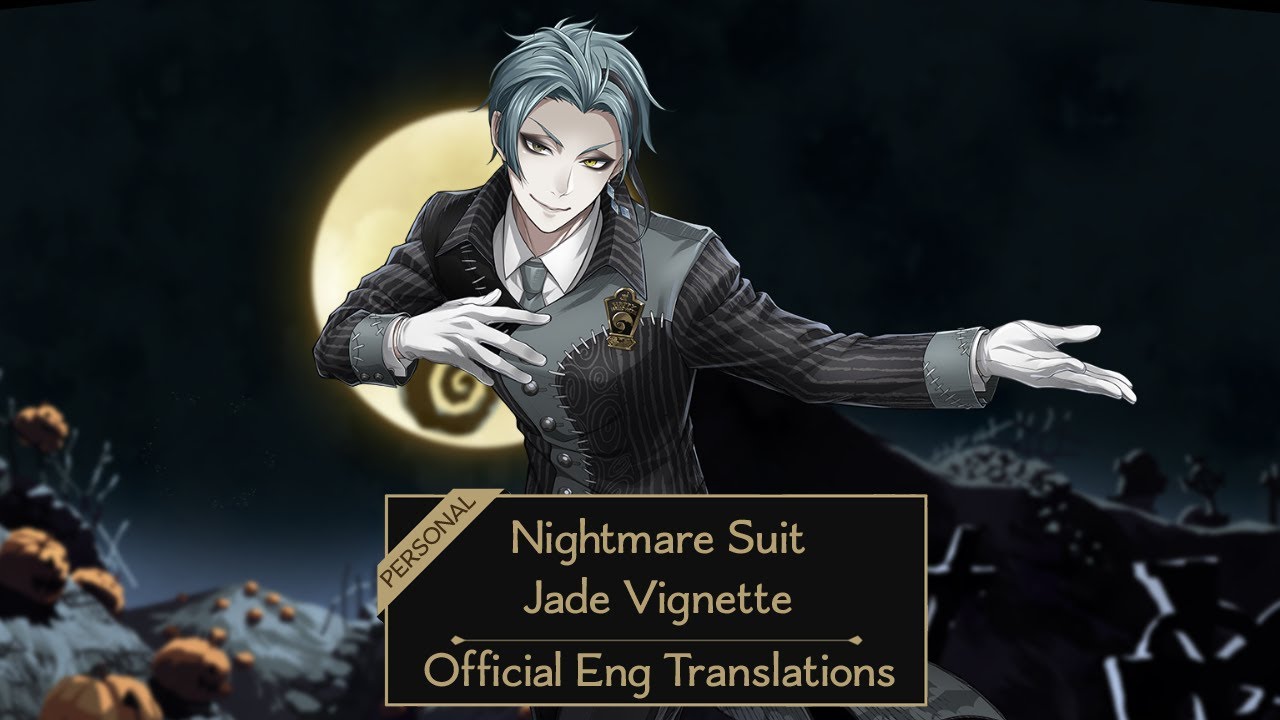 Nightmare Suit Jade Vignette | Twisted Wonderland NA