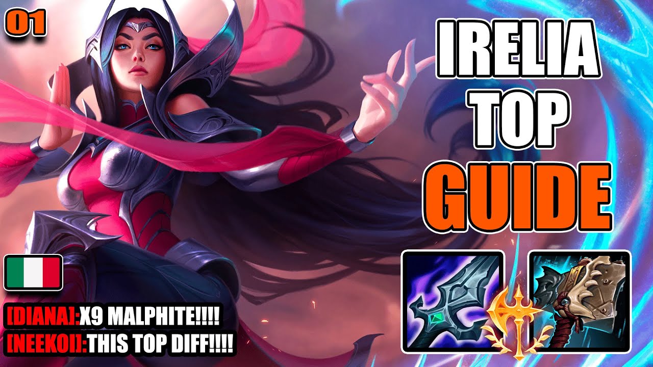 ⚔️ IRELIA TOP SPIEGATA BENE 🔥 | Guida Completa ITA su Micro e Macro, League of Legends #01