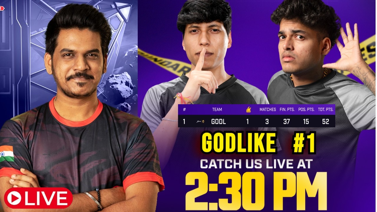 BGIS R4 Last Day | Godlike Continues Domination ?