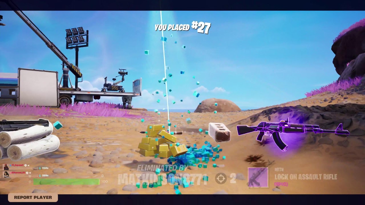 Playing some BR ...  (Just several hours before the fortnite Showdown!!)