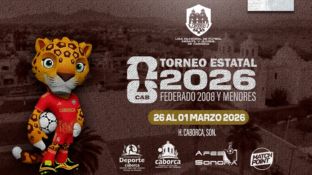 Torneo Estatal Federado 2008 y Menores 2026📡 Caborca vs  Hermosillo Zona Norte