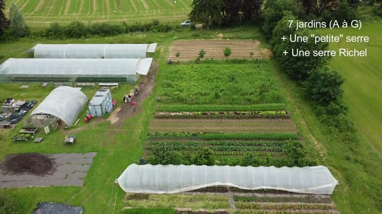 Les Jardins du Cosmos - Lo&iuml;c et Isabelle, mara&icirc;chage bio et bio-intensif sur petite surface