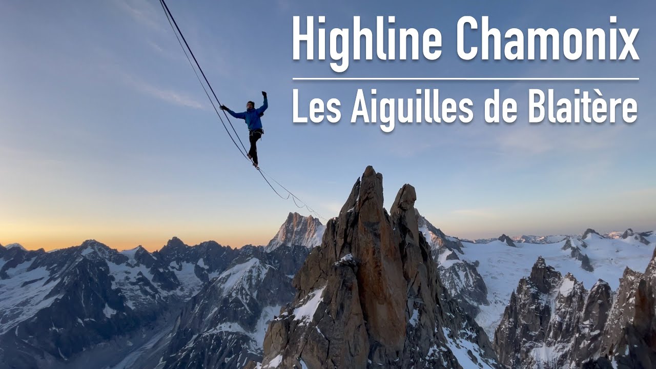 Highline Chamonix - Les Aiguilles de Blaitère