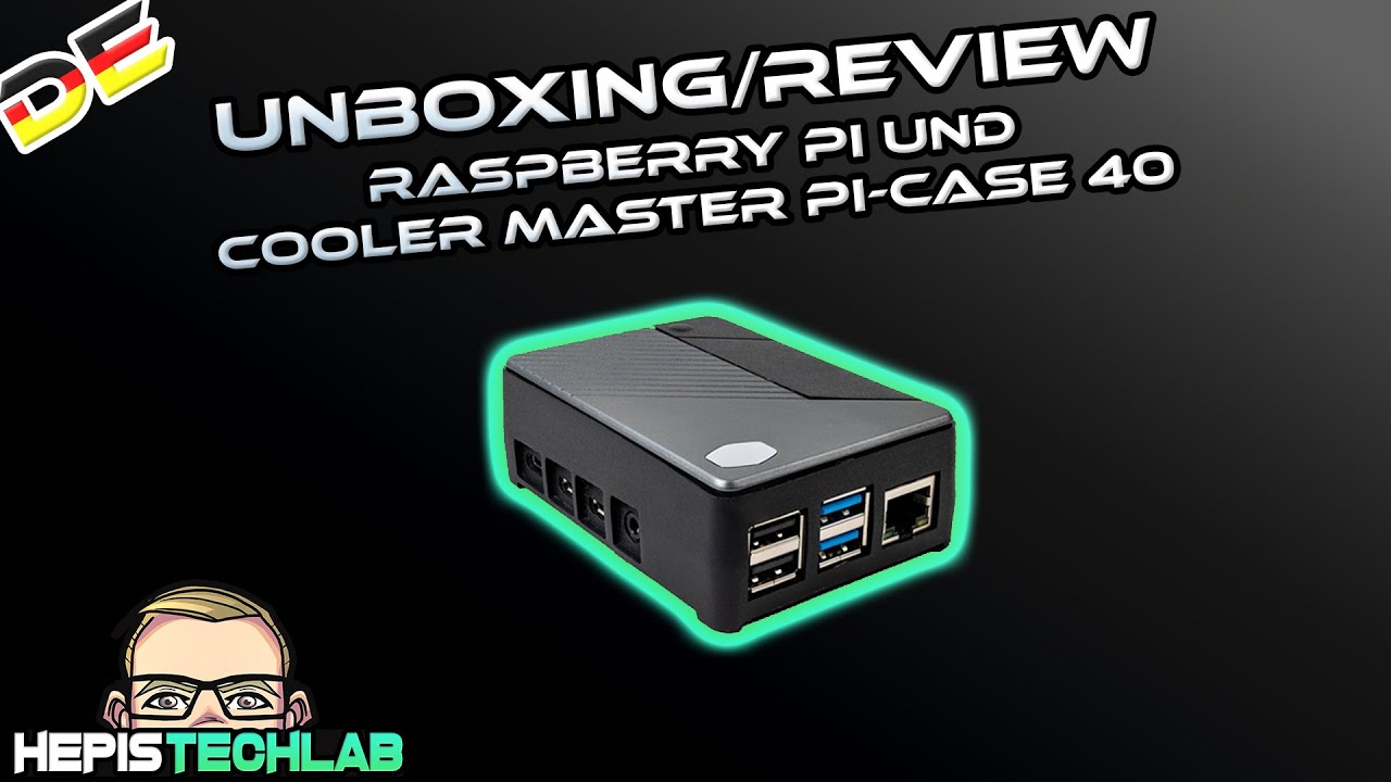 Unboxing und Review: Raspberry Pi und Cooler Master Pi-Case 40