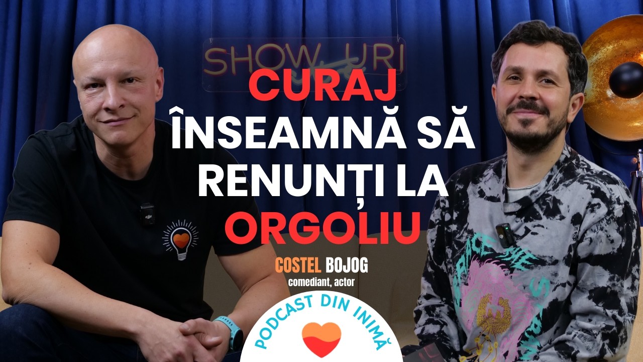 COSTEL BOJOG: COMEDIA MI-A DAT CURAJ SĂ MĂ APĂR DE BULLYING | Ce e curajul cu Radu Glonț #33