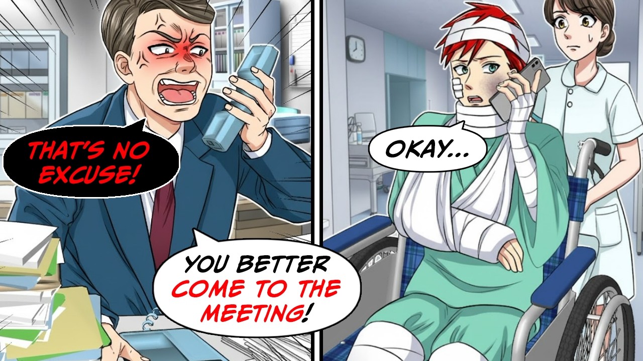 While I was hospitalized, my boss insisted that a mere fracture was no excuse to rest