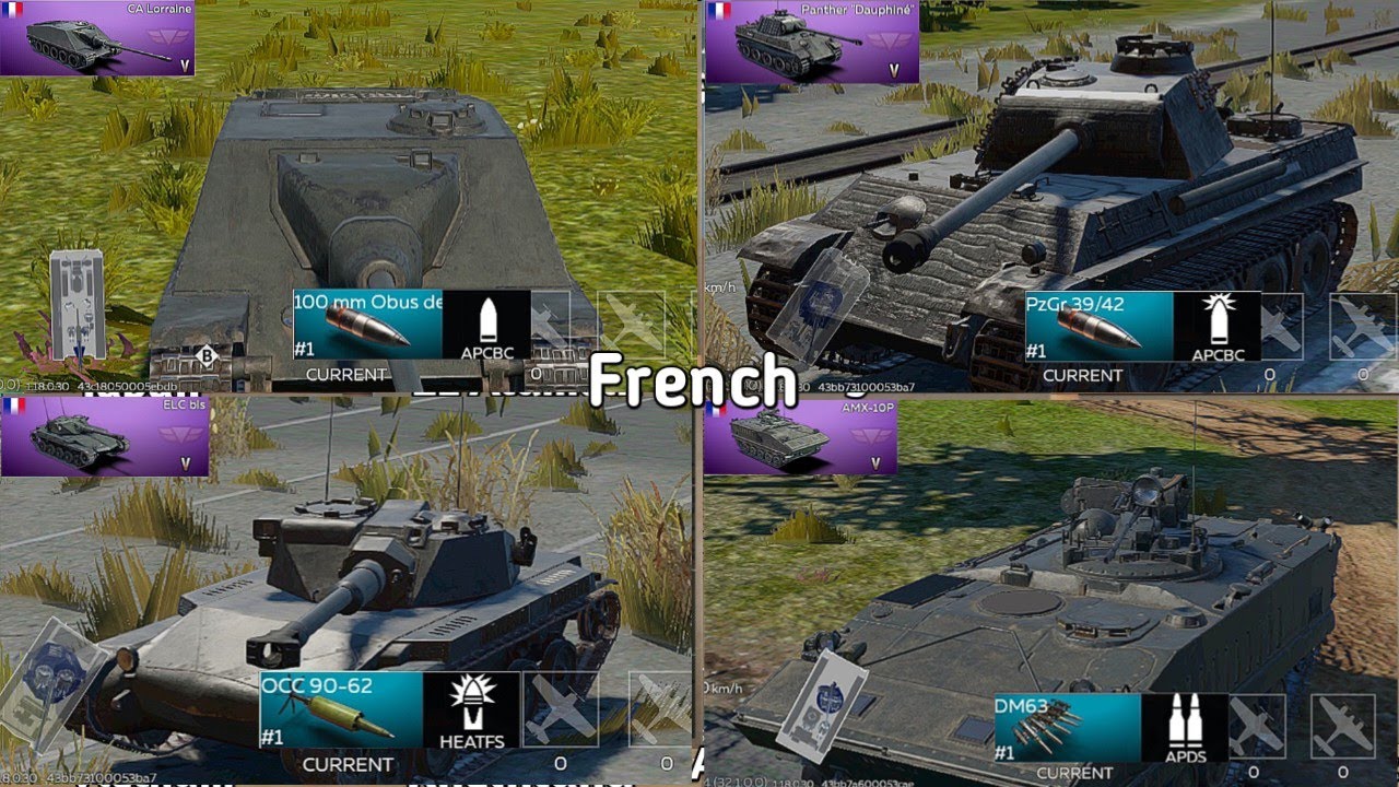 Worst French Platoon in War Thunder Mobile