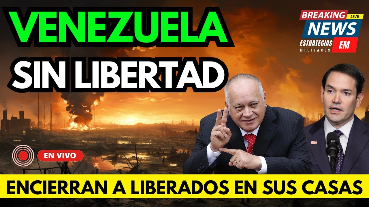🚨 NOTICIAS VENEZUELA  CHAVISMO TIENE MIEDO Y ENCIERRA LIBERADOS EN CASA