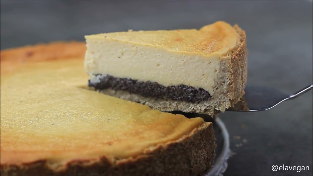 Безмолочный чизкейк (без глютена, веганский, без масла)