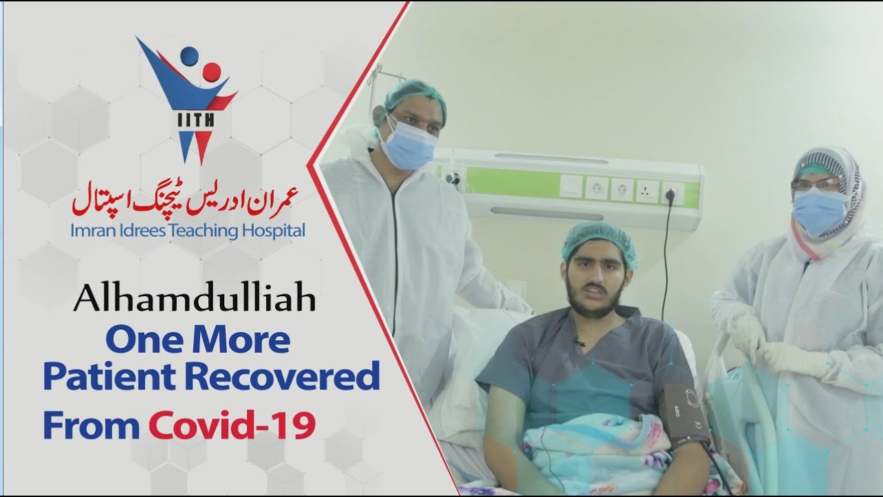 That feeling when a patient (Farhan Zaman) gets discharged after staying on ventilators for 6 days.
