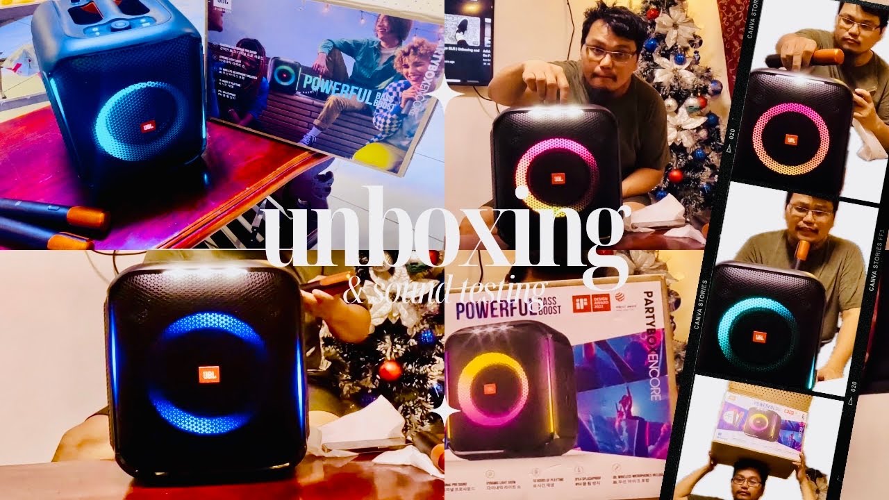 JBL Partybox Encore Speaker | Unboxing and Sound Test | Azo Edition