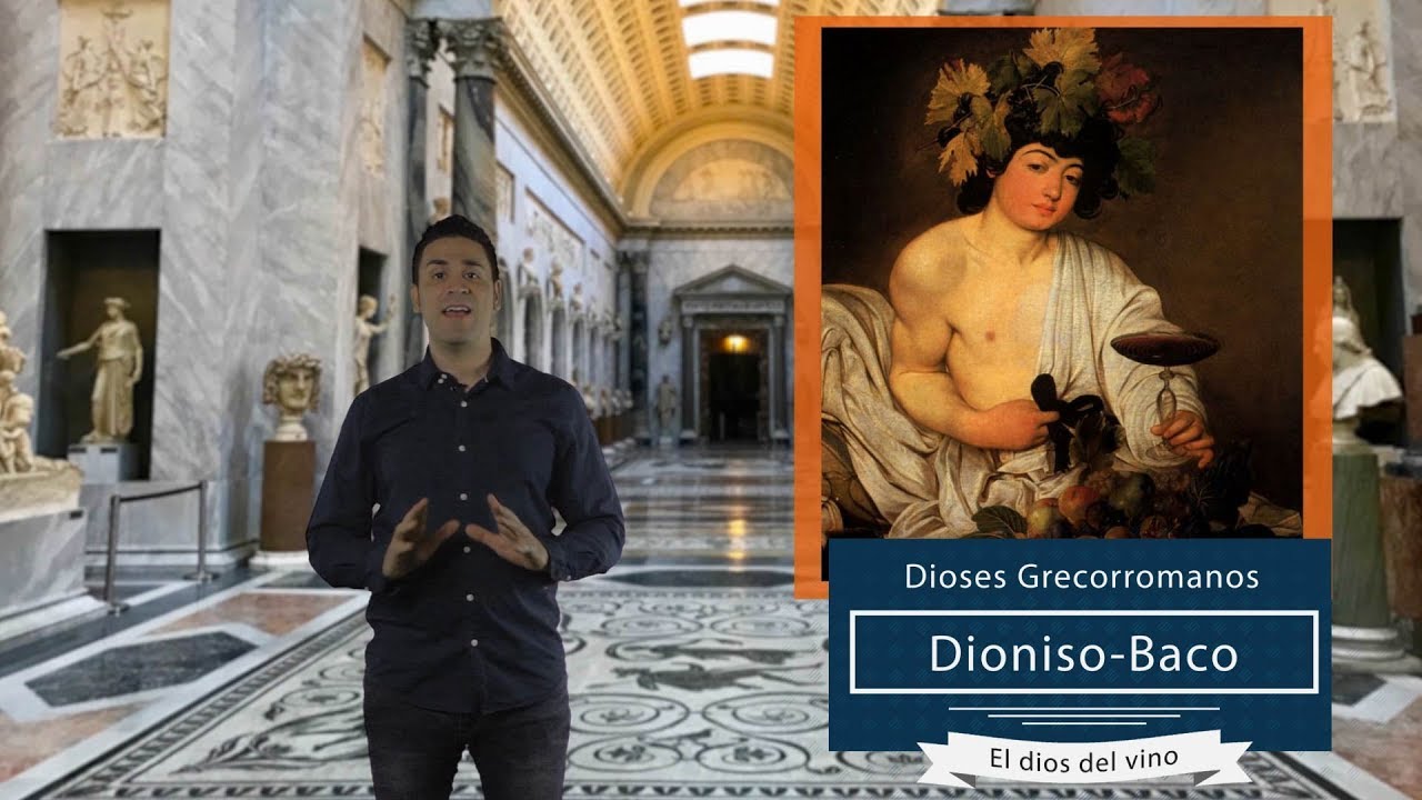 El dios griego Dioniso (Baco para los romanos)