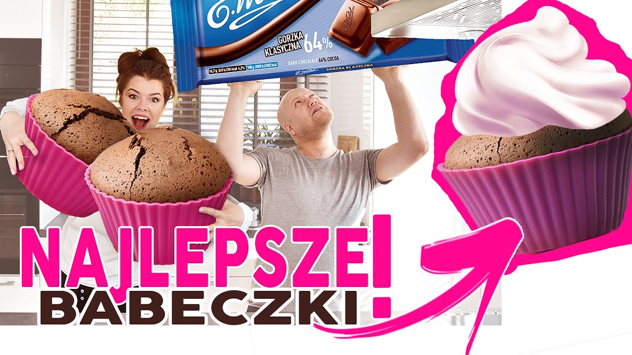 NAJLEPSZE CZEKOLADOWE BABECZKI MUFFINY w 15min! #009