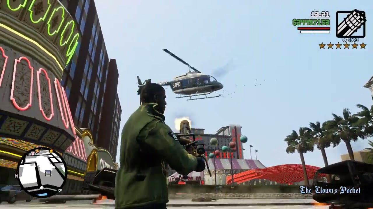 GTA SAN ANDREAS THE DEFINITIVE EDITION [LAS VENTURES 6 STARS RAMPAGE]