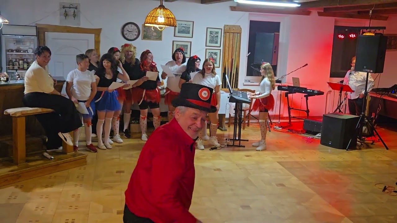 Honza 70 oslava