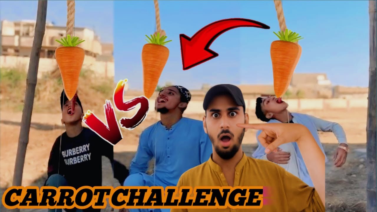 🥕 Carrot VS Humans 😂 | Funny Challenge 👉 Kamal Ahmad 05