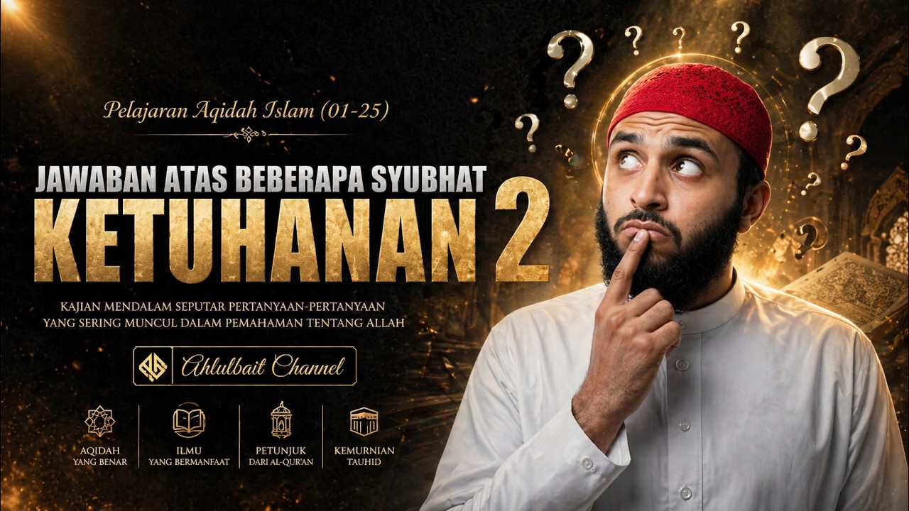 Pelajaran Aqidah Islam 1-025 : Jawaban Atas Beberapa Syubhat tentang Ketuhanan (2)