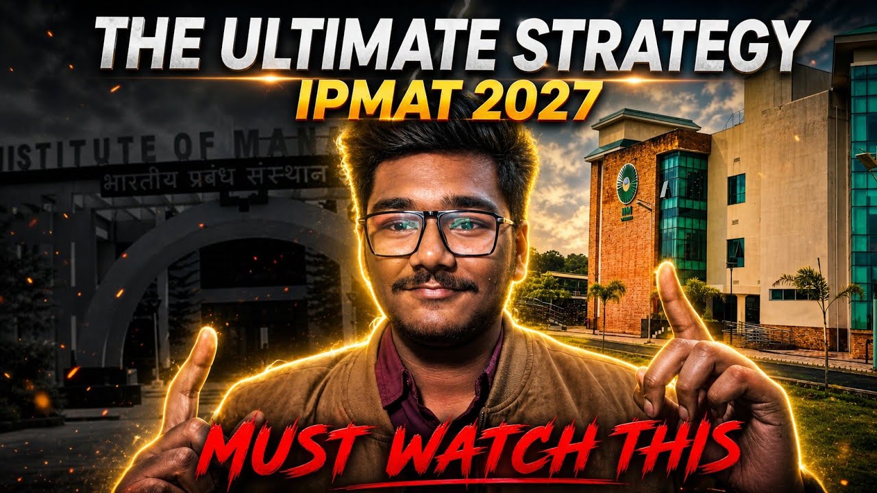 Before You Start IPMAT 2027, Watch This Once&hellip;