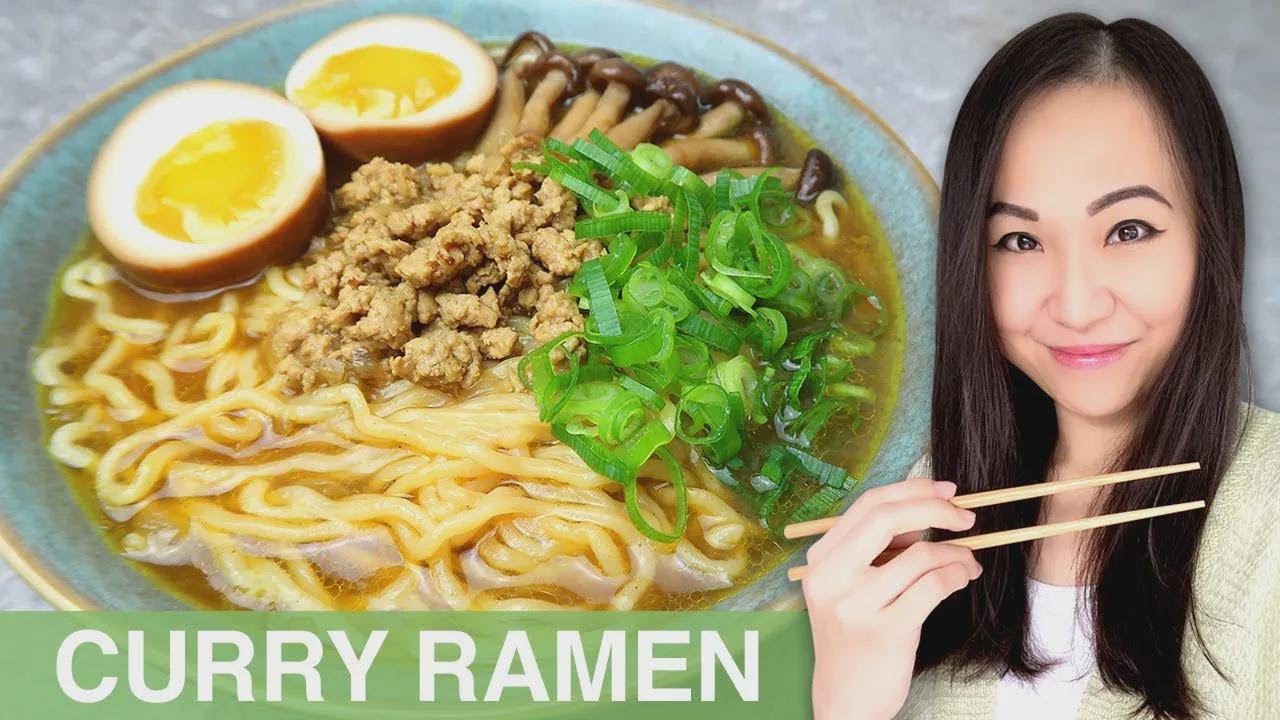 Homemade Curry Ramen: Easy Japanese Noodle Soup with Real Sapporo Ramen