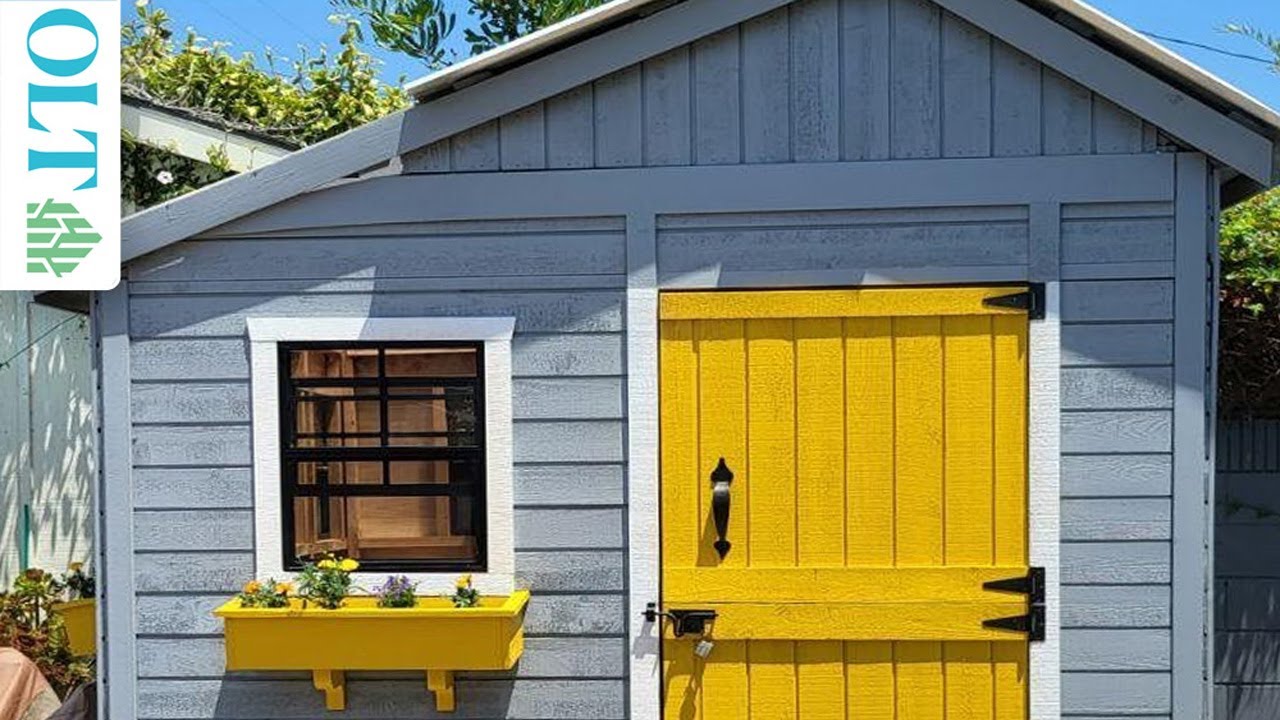 8x8 Sunshed Garden Shed - Outdoor Living Today