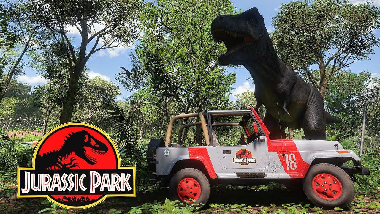 Forza Horizon 5 I Universal Studios Jeep Wrangler Sahara 'Jurassic Park' I Xbox Series S