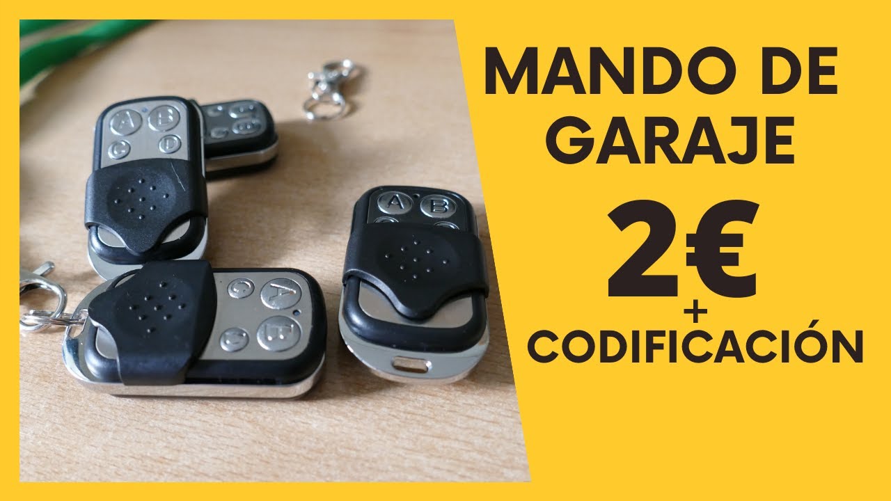 Solución CODIFICAR MANDO de GARAJE + IDEA de NEGOCIO