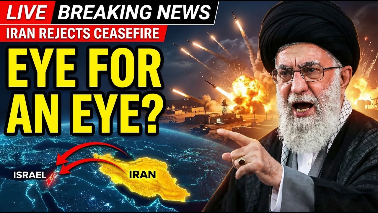 🚨 Iran Rejects Ceasefire: 