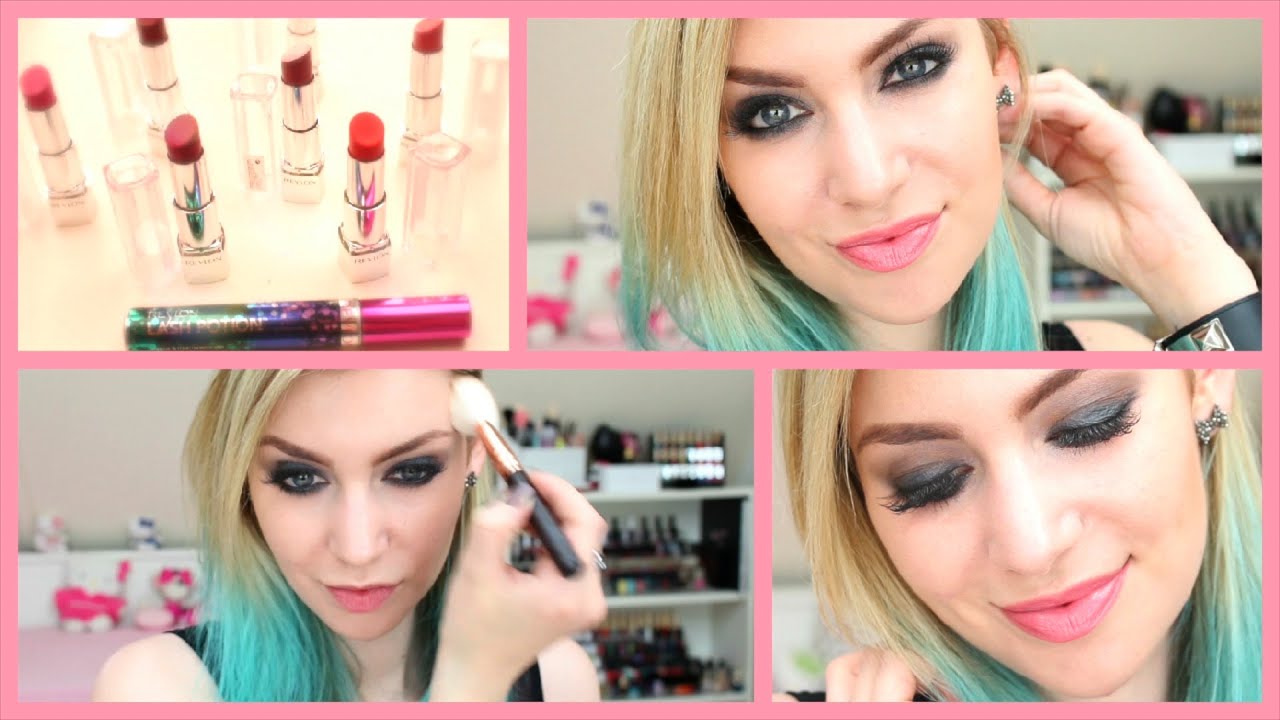 Mi Trucco Con Voi - Makeup Rock Chic e Capelli Blu!