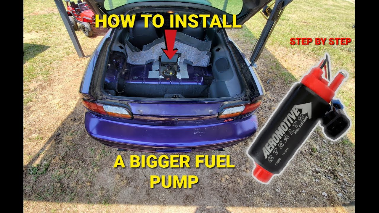 My F-body 340lph Fuel Pump Upgrade