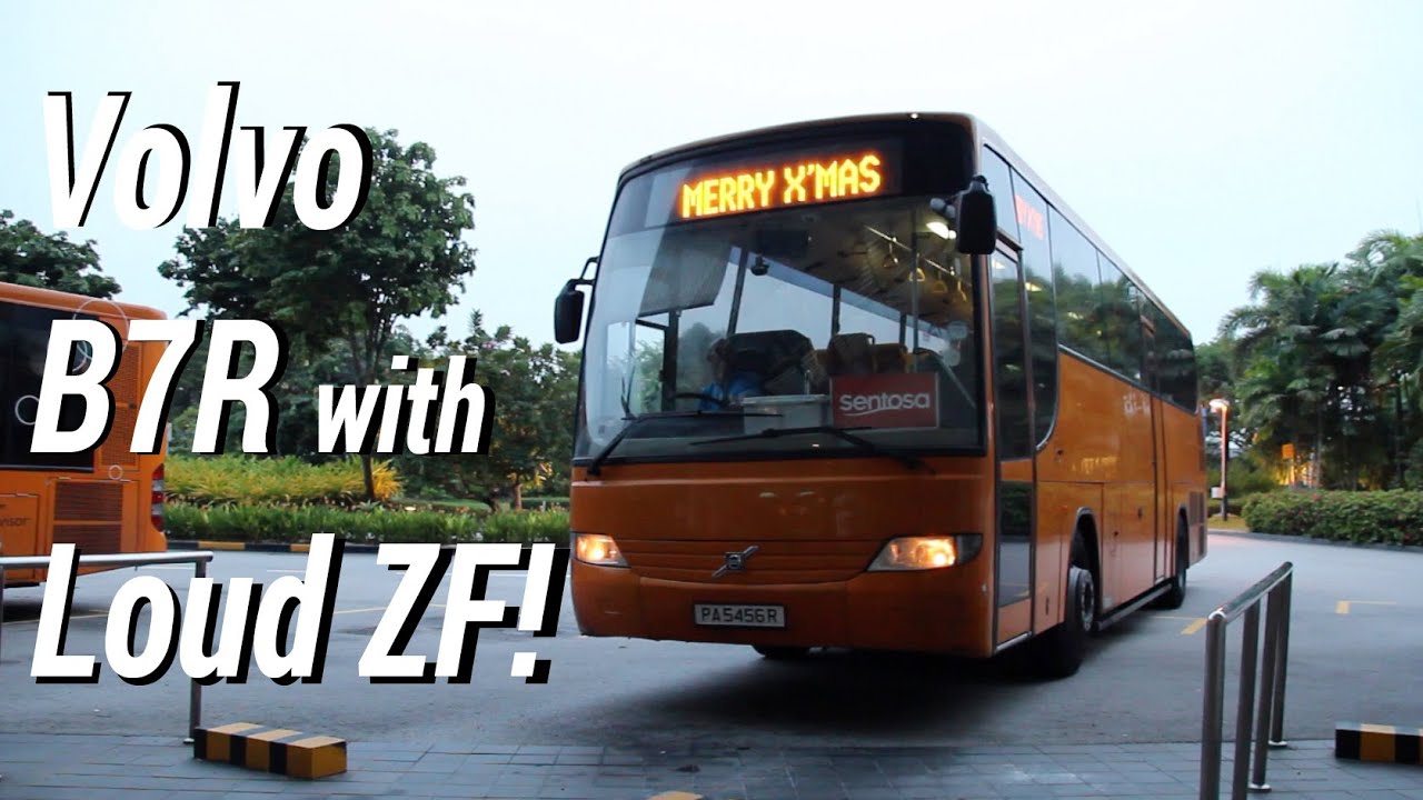 Volvo B7R Liannex-ComfortDelgro with loud ZF Ecomat!
