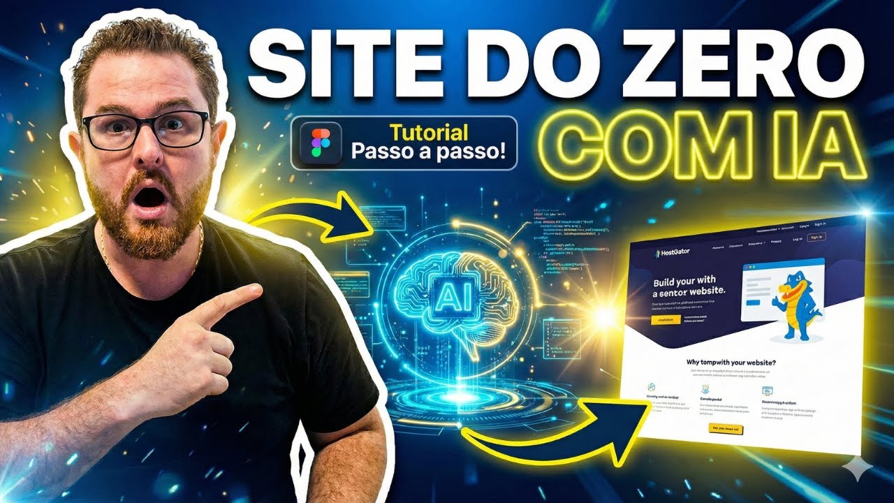 Como Criar um Site com Inteligência Artificial na HostGator [Tutorial Completo Passo a Passo]