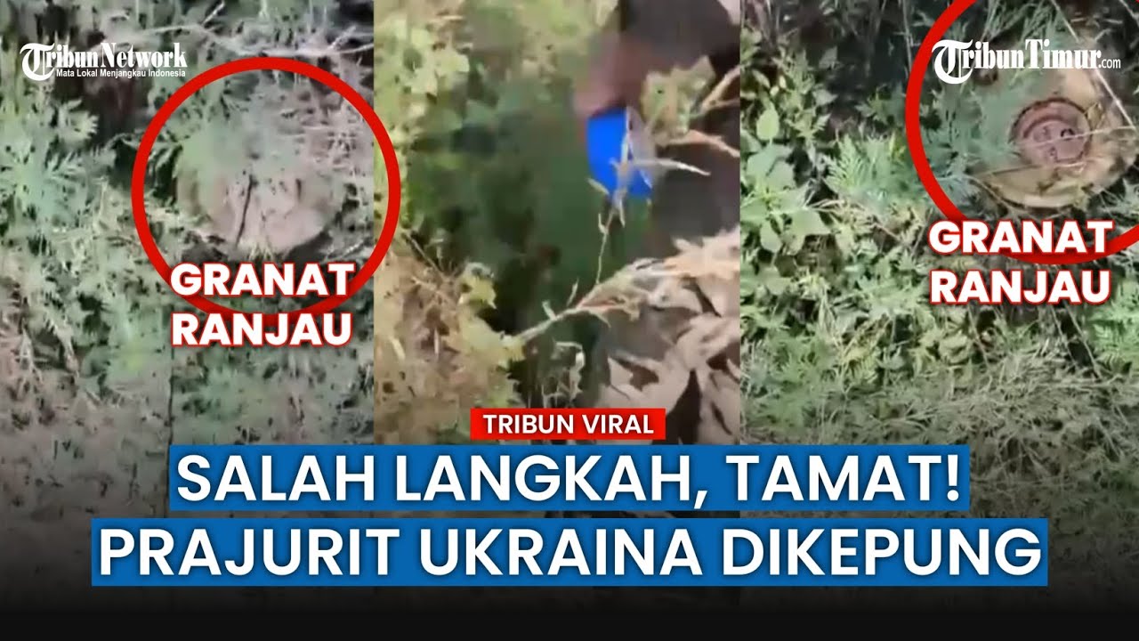 VIRAL!! Prajurit Ukraina Terjebak, Dikelilingi Ranjau Mematikan Rusia